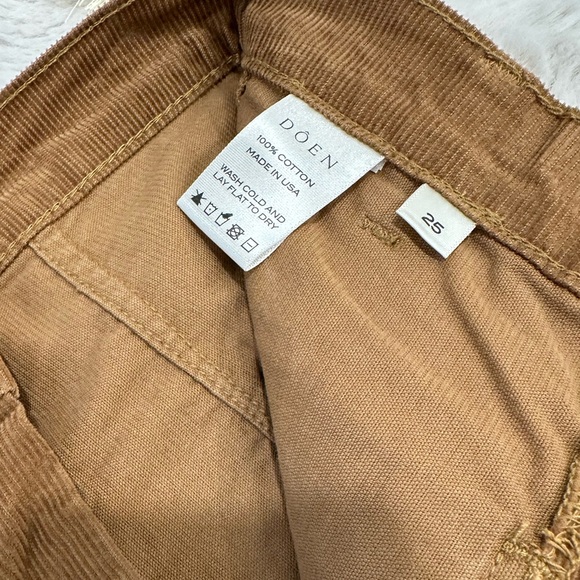 DÔEN BNWT Maritime Pant in Pecan Corduroy - US 25 - Picture 12 of 13
